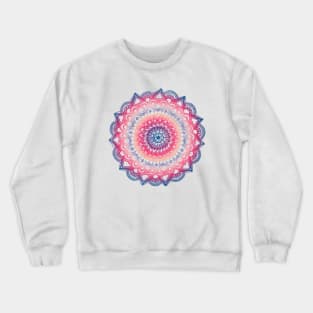 Ocean Sunset Mandala Crewneck Sweatshirt